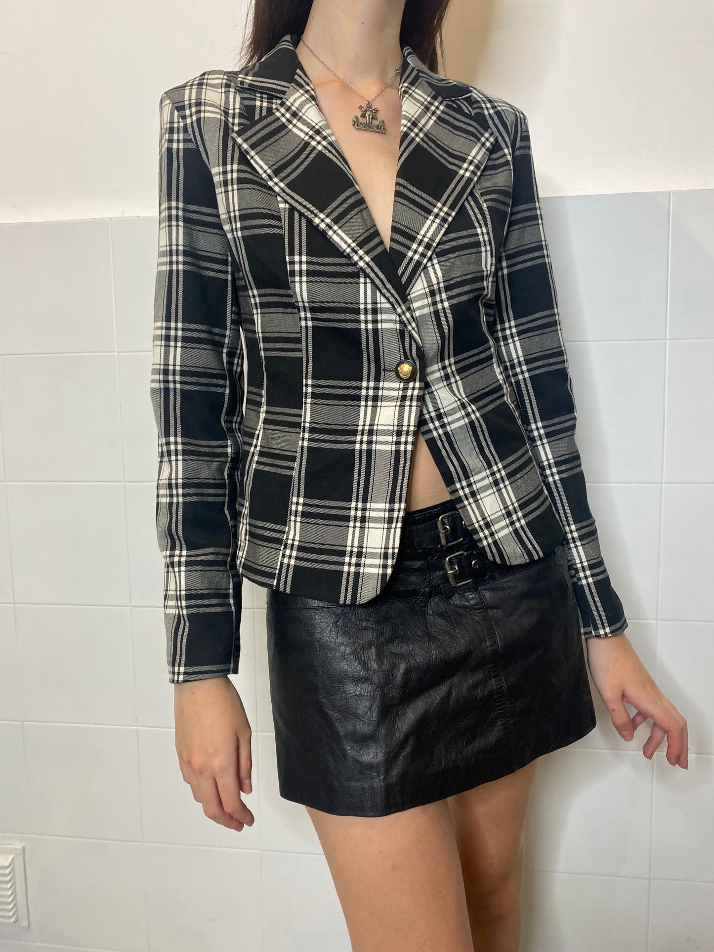 VINTAGE CHECKED JACKET