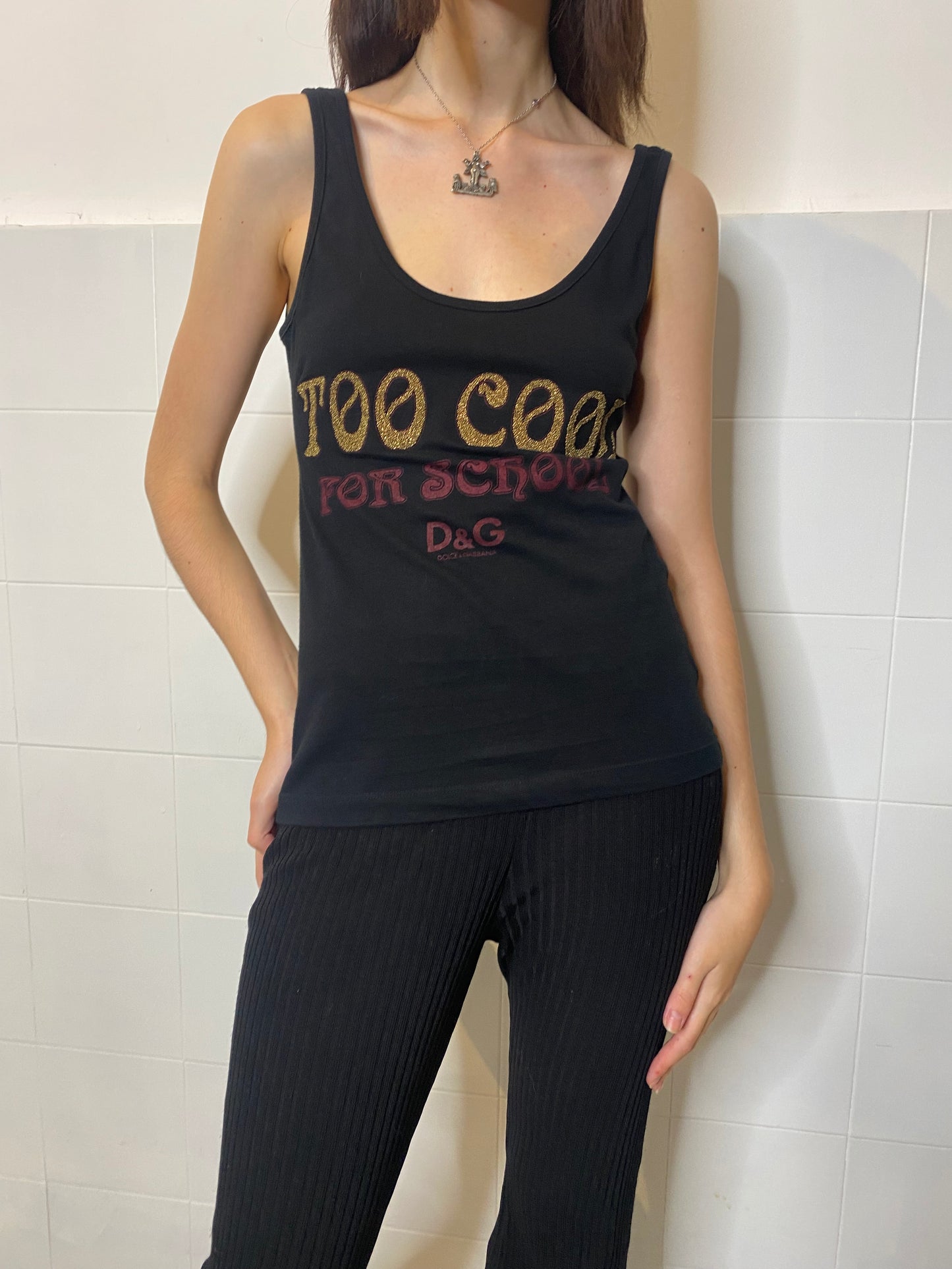 D&G “TOO COOL FOR SCHOOL” TOP