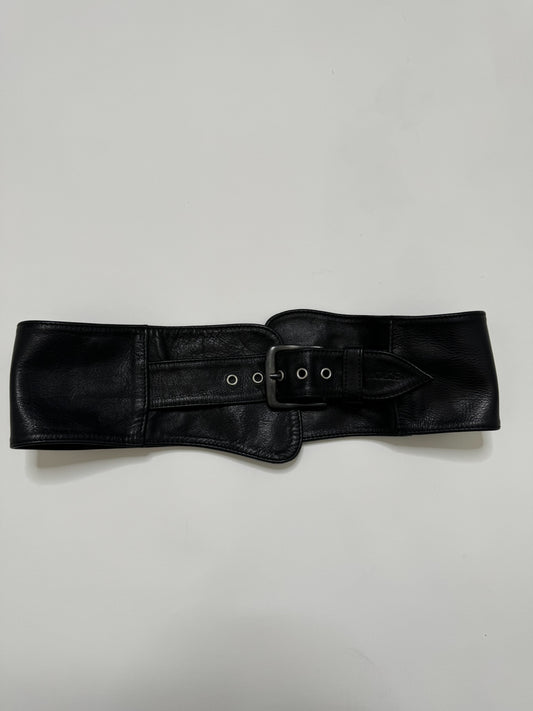 IKKS LEATHER MAXI BELT