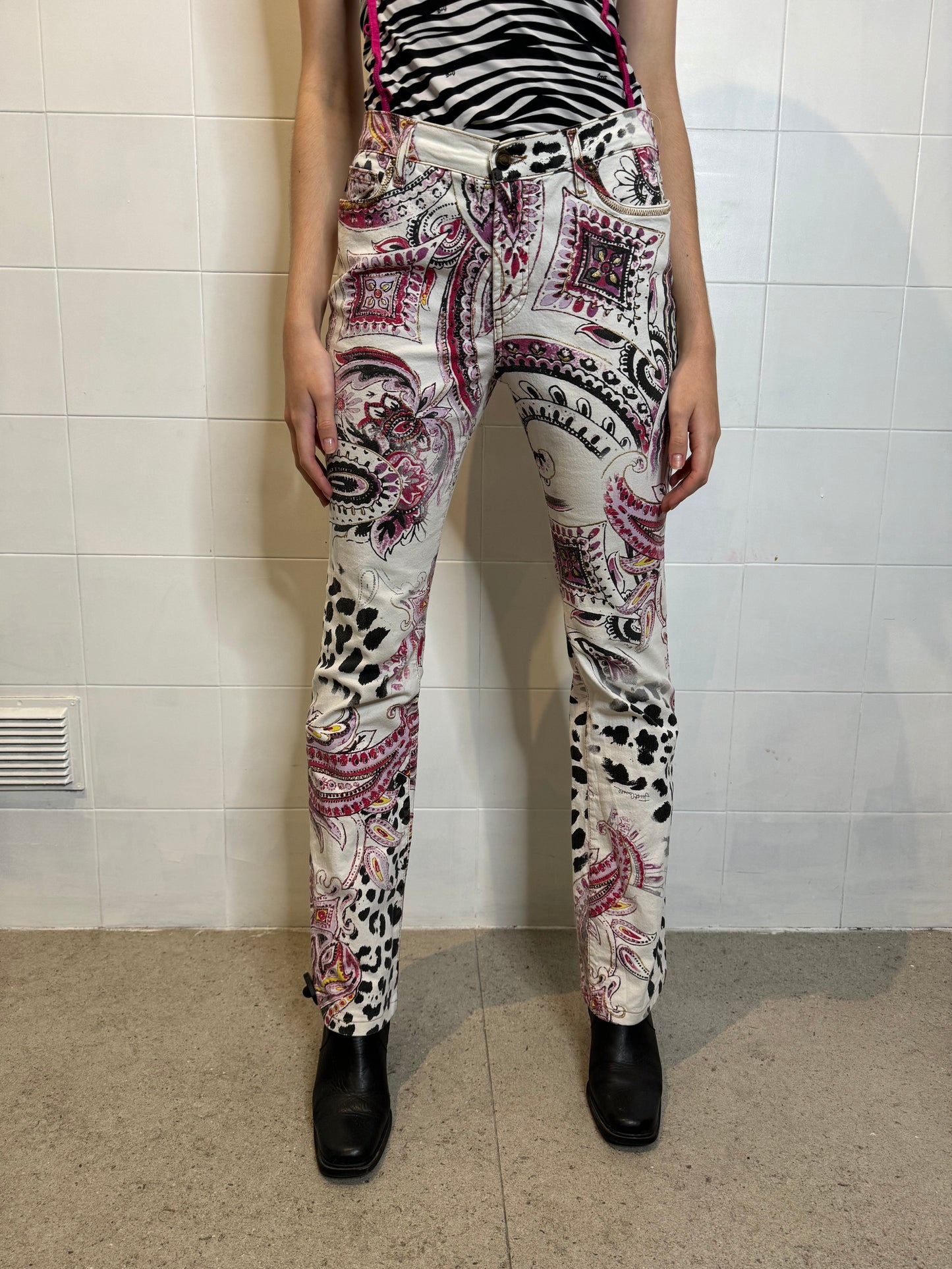 JUST CAVALLI GRAPHIC JEANS