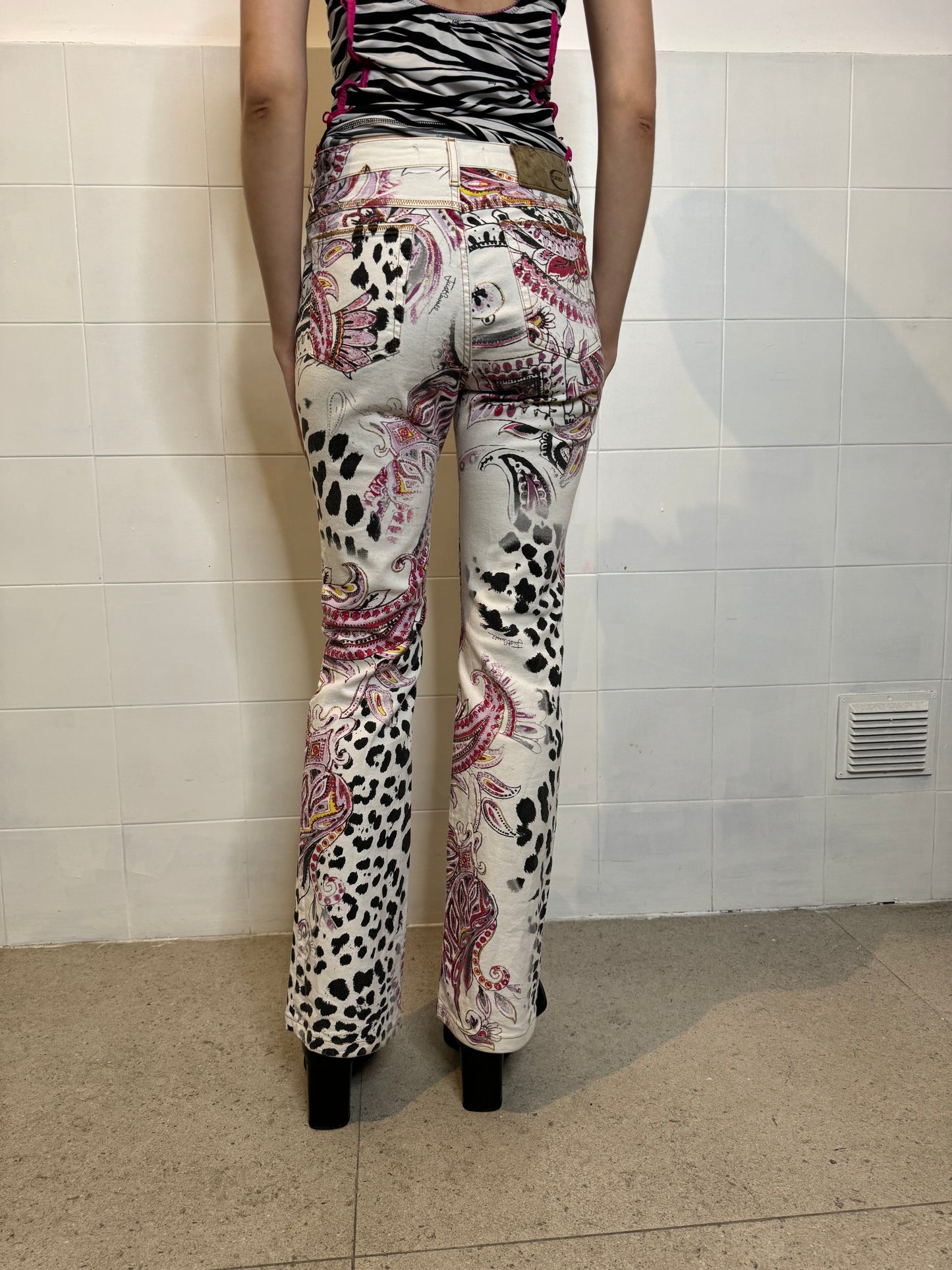 JUST CAVALLI GRAPHIC JEANS